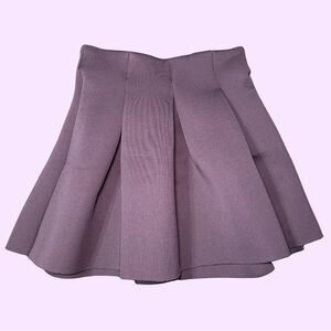 Rue21 Black Pleated Skater Skirt